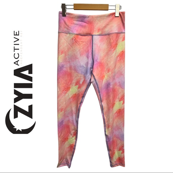 Zyia Sorbet Sunset Leggings - Picture 3 of 7